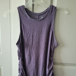 Apana ruched sides workout tank top. Brand new, never worn. Size large.